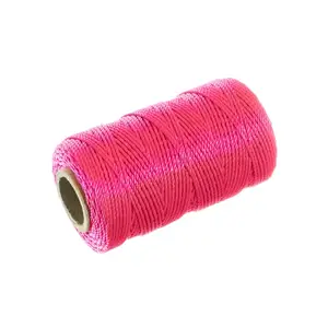 18# twisted pink nylon mason string line Masonry