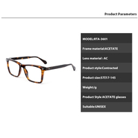 Lunettes de Prescription de cadre de lunettes optiques de Style d'ordinateur de bio-acétate pour hommes de haute qualité du magasin optique
