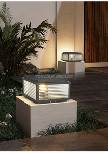 <span class=keywords><strong>Colonne</strong></span> <span class=keywords><strong>LED</strong></span> Solaire Extérieure Étanche IP65 E27 Base Pilier Lumières pour Maison Villas Cours Colonnes d'Entrée et Balcons - Product Image 6