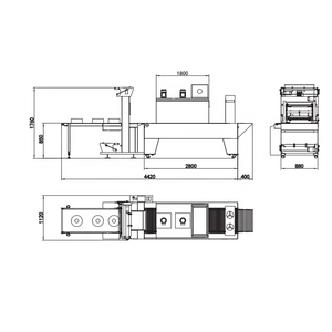 Water Beverage <b>Plastic</b> Bottle Sealing Machine PLC Motor Automatic <b>Shrink</b> Wrap Sleeves for Cans Cosmetics Pet Bottles <b>Shrink</b> Slee - Product Image 3