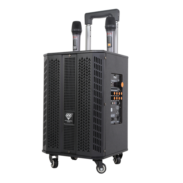 Cambodia Market 8 Inch Professional Active Multifunction Audio Speaker High-power Indoor Large Passive Mobile Trolley Speakers