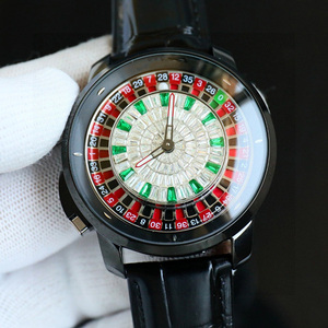 Reloj Mecánico de Lujo para Hombre, Diseño Inspirado en Casino, Esfera con Diseño de Mesa de Juego, Estilo Tourbillon, Logotipo Personalizado, Venta al Por Mayor - Product Image 4
