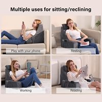 Rückenlehnenkissen für Sofa Couch Erwachsene Kinder Lesen Stilvolles Bettkissen Gaming Fernsehen Armstütze Stuhl Rückenstützkissen