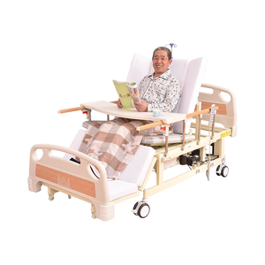 Fabrika fiyat hemşirelik evde bakım yatağı elektrikli tıbbi yatak fiyatları 5 fonksiyon hasta hastane yatağı Clinic Commode ile klinik için - Product Image 2