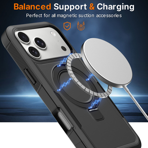 Funda Magnética Premium a Prueba de Golpes para iPhone 17 Pro Max con Soporte Ajustable, Disponible en Varios Colores - Product Image 2