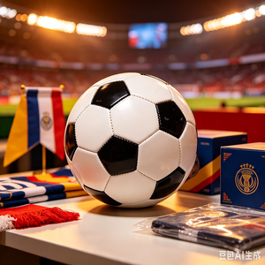 Ballon de football de la Coupe du Monde cousu à la machine en PVC taille 5 pour l'entraînement et la promotion des supporters - Product Image 5