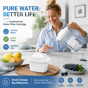 High Quality Water Filter Cartridge Replacement for Household Pitcher Activated Carbon <b>Kitchen</b> Water Purifier - Product Image 1
