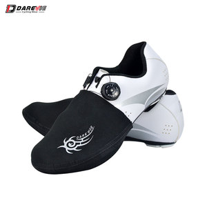 Darevie - Cubrezapatillas de <span class=keywords><strong>Ciclismo</strong></span> Negros, Protectores de Puntera para Calzado de <span class=keywords><strong>Ciclismo</strong></span>, Cubrezapatillas Impermeables y Resistentes al Viento - Product Image 1