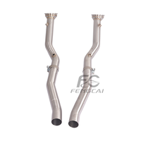 Tubería de Escape Recta para Ferrari F12 812 812GTS 6.2L, Acero Inoxidable, Tubos de Escape de Alto Rendimiento, Mejora de Potencia