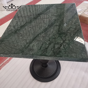 Mesa de Centro de Mármol <span class=keywords><strong>Verde</strong></span> <span class=keywords><strong>Guatemala</strong></span>, Piedra Natural de la India, Venta al por Mayor OEM/ODM, para Comedor - Product Image 4