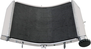 Radiateur de course en aluminium pour moto Suzuki GSXR600 GSXR750 <span class=keywords><strong>GSXR</strong></span> 600 <span class=keywords><strong>750</strong></span> 2004 <span class=keywords><strong>2005</strong></span> - Product Image 4