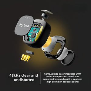 Micrófono Lavalier inalámbrico para IPhone/<span class=keywords><strong>Android</strong></span>, Mini micrófono con cancelación de ruido, para grabación de video, Vlog, YouTube - Product Image 4