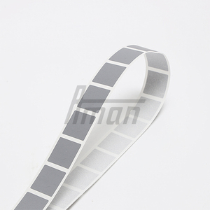 Oblong <b>Scratch</b> Card PET Grey 20x20mm Wear Resistant Anti-Counterfeiting Sticker for Phone Recharge Game B2B Custom Order - Product Image 1