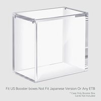 Boîte d'affichage magnétique en acrylique écologique ETB avancée, compatible avec le boîtier en plastique Elite Training