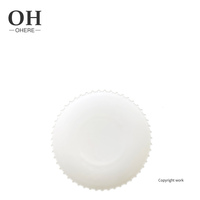 Assiettes à dîner en céramique blanche en porcelaine en gros avec une bonne qualité à bas prix pour toutes les occasions Vaisselle en porcelaine