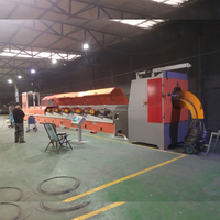 Machine à tréfiler le fil noir de recuit, machine à tréfiler le fil MS, machine à tréfiler le fil en ligne droite fabriquée en Chine