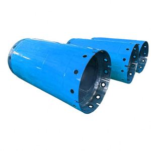 Tube de revêtement pour foreuse rotative hydraulique à double paroi, pièce de machinerie de construction pour fondations de pieux, fabriqué en Chine - Product Image 1