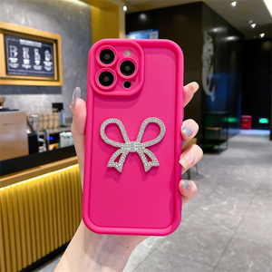 เคสโทรศัพท์กันกระแทกแบบใหม่ หรูหรา ประดับกลิตเตอร์ ลายโบว์เพชร สำหรับ Vivo Y78 Y02 Y17S Y36 Y16 Y51 Y39 V25 V50 - Product Image 6