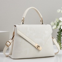 Sac à main bandoulière simple et haut de gamme pour femme, nouvelle collection 2026, tendance urbaine, à rayures verticales carrées, avec fermeture à cadenas