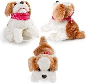 Giocattolo Interattivo Cucciolo Unisex, Cane Ribaltabile con Capriole, Cammina, Si Siede, Abbaia per 1-7 Anni, Realizzato in Plastica e Peluche - Product Image 5