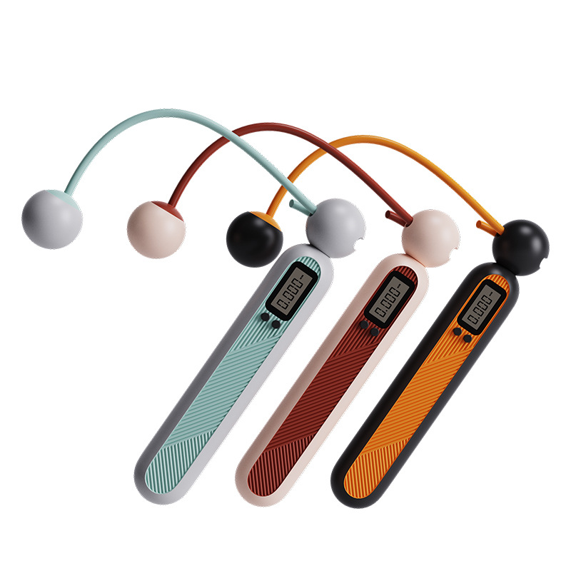 2021 high quantity new design LED electronic skipping rope amazon hot sale cordless jump rope with counter