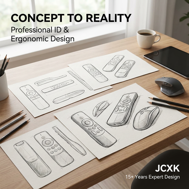 Custom Remote Controls Full Software & Hardware R&D Support Professional ODM/OEM Remote Design & Development