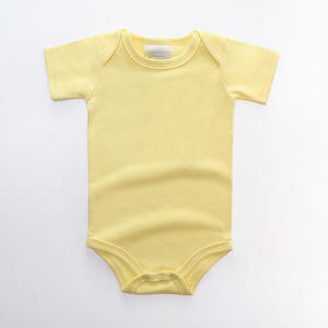 Pagliaccetto semplice tutina da bambino <span class=keywords><strong>in</strong></span> <span class=keywords><strong>maglia</strong></span> <span class=keywords><strong>di</strong></span> <span class=keywords><strong>cotone</strong></span> <span class=keywords><strong>vestiti</strong></span> per neonato pagliaccetto manica corta body body - Product Image 4