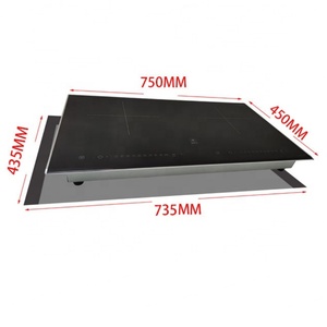 Table de cuisson à induction intégrée pour appartement, plaque de cuisson électrique en céramique - Product Image 4