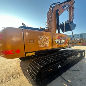 Second hand Sany sy215c crawler <b>excavator</b> <b>machine</b> in stock in shanghai - Product Image 6