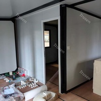 Case Moderne Prefabbricate con 1 Camera da Letto e 1 Bagno, Fornitura Diretta dalla Fabbrica, Casa Pieghevole in Container a Prezzo Conveniente
