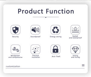 Fenêtre coulissante en verre de petite taille en <span class=keywords><strong>aluminium</strong></span> <span class=keywords><strong>Schuco</strong></span> avec isolation thermique noire - Product Image 4