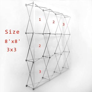 Soporte de Exhibición Plegable de Aluminio con Tela Tejida de 250g, Ligero, para Conferencias, Eventos y Ferias - Product Image 2
