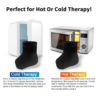 Compresse de gel solide transfrontalière chaude et froide pour la cheville, souple et durable pour le soulagement de la douleur, usage quotidien à domicile, vente en gros