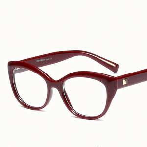 Gafas de lectura para mujer, estilo ojo de gato, con lentes transparentes, clásicas, retro, de alta calidad, UV400, ópticas, 2020 - Product Image 5