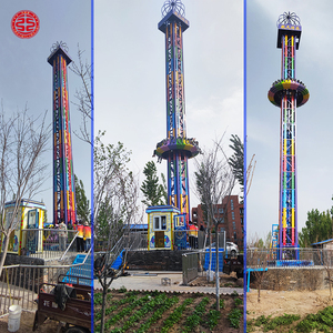 Attraction foraine jeu mécanique <span class=keywords><strong>parc</strong></span> d'attractions Rotation ciel chute libre <span class=keywords><strong>tour</strong></span> manèges <span class=keywords><strong>tour</strong></span> <span class=keywords><strong>de</strong></span> chute à vendre - Product Image 4