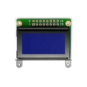 TCC 소형 8x2 블루 컬러 1.3인치 디스플레이 8비트 병렬 문자 LCD 디스플레이 모듈 백라이트 포함 - Product Image 4