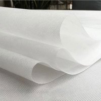Jetable Sanitaire 15-200GSM Polyester Spunbond Tissu Non Tissé PET Spunbond Tissu Non Tissé