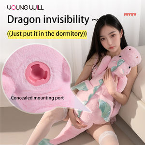 Superzacht dinosaurus knuffel met afneembare volwassenenbevestiging voor sensorisch comfort en knuffelplezier, origineel cadeau voor volwassenen, seksspeeltjes - Product Image 2