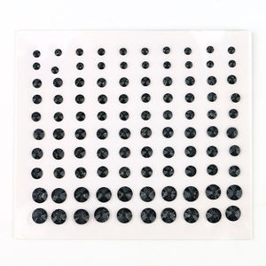 Non toxique mode strass gemmes cristaux perles autocollants Festival diamants pour le maquillage du visage - Product Image 2