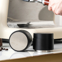 Distributeur de café en grains rotatif 3-en-1 de style aiguille à retour lent Boicafe Barista Metal Pro Tamper à expresso