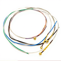 Ensemble de cordes pour violon Alice A709 1234, noyau en nylon, enveloppé d'aluminium, de magnésium, de nickel et de chrome