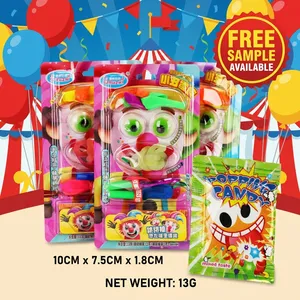 Bonbons Jouets 13g, Snacks <span class=keywords><strong>Clown</strong></span> avec 12g de Bonbons Gélifiés et 1g de Bonbons Pétillants, Jouet Ballon, Nouveauté, Cadeau de Fête <span class=keywords><strong>pour</strong></span> Enfants, Vente en Gros OEM ODM - Product Image 2