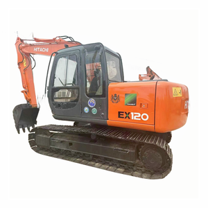 รถขุดตีนตะขาบแบรนด์ HITACHI 12ตันเครื่องขุดตีนตะขาบ EX120-5ต้นฉบับในญี่ปุ่น - Product Image 1
