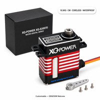 Micro servo numérique XQ-POWER XQ-S2007D 7kg sans noyau, étanche, engrenage en acier inoxydable, aluminium, 6V-8.4V, pour hélicoptère et avion RC