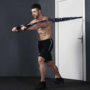 Ensemble de bandes de résistance Innstar avec barre d'entraînement Bande d'exercice Bâton d'entraînement de musculation Kit de barre de Pilates de musculation de gymnastique à domicile - Product Image 4