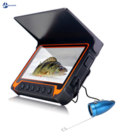 Caméra de pêche sous-marine avec écran LCD de 7 pouces, câble de 15 m, batterie de 4000 mAh, vision nocturne infrarouge, grand angle de 92 degrés, DVR, détecteur de poissons