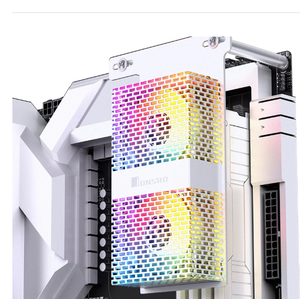 Nuevo Enfriador de Memoria NF-2 ARGB, Ventilador Doble PWM 5020, Sincronización RGB direccionable, 2 Colores Blanco y Negro, Enfriamiento de RAM DDR4 DDR5 para PC de Escritorio - Product Image 5