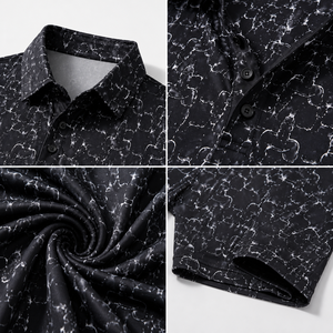 Polo de Golf Negro Personalizado Premium para Hombre, con Estampado, de Alto Rendimiento, Absorbente de Humedad, Marca Privada, Ropa Corporativa para Resorts, OEM - Product Image 3