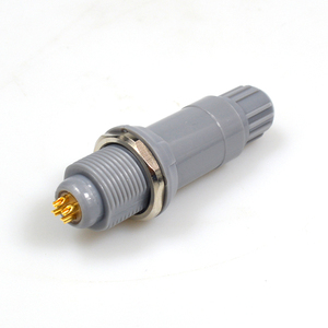 Konektor plastik seri P colokan jantan PKG soket betina 2 3 4 5 6 7 8 9 10 14 Pin konektor dengan mur hijau untuk Medis - Product Image 5