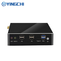 Mini ordinateur de jeu 13e I7 1360P DP Type-C HD 4K/8K Win10/11 2 LAN Ethernet Port X86 Display Micro Desktop PC